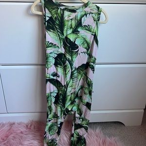 Worn once! Posh Peanut footless tank romper